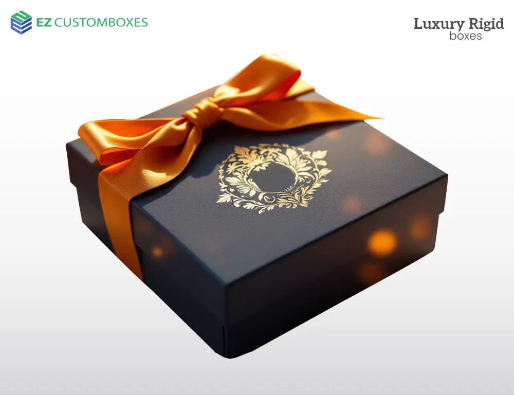 How does luxury rigid box packaging impact brand p